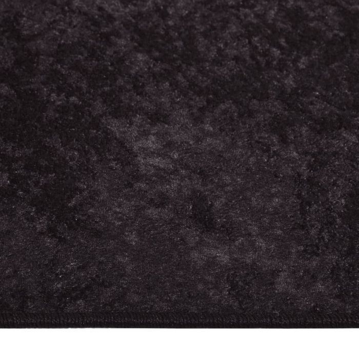 Vidaxl Dywan, Możliwość Prania, 120X180 Cm, Antracyt, Antypoślizgowy