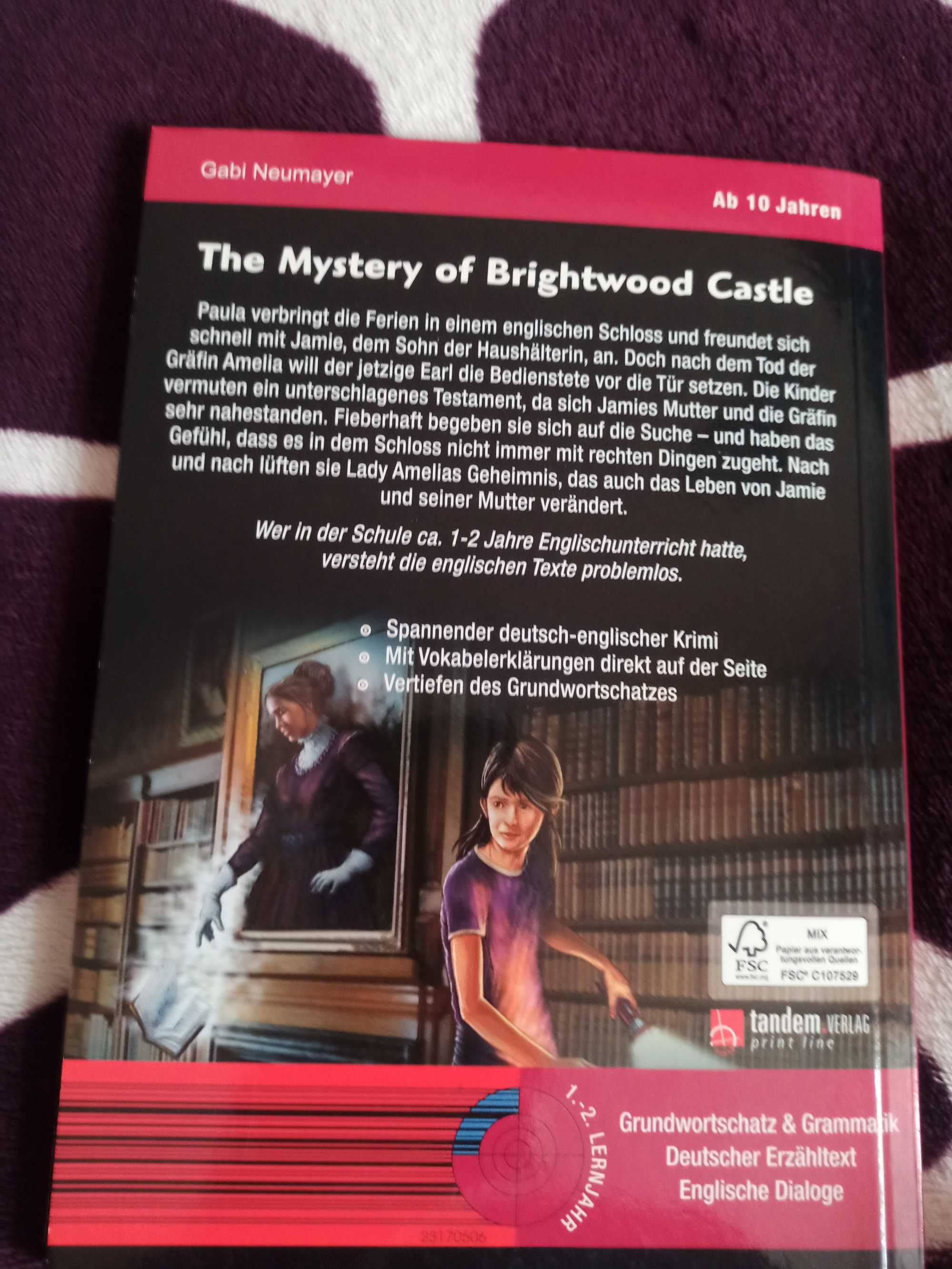 The Mystery of Brightwood Castle- angielski niemiecki
