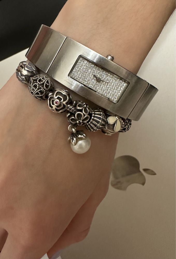 Donna Karan DKNY винтажные наручные часы браслет оригинал годинник