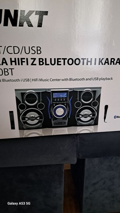 Wieza Blaupunkt z bluetooth i karaoke