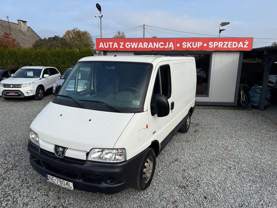 Peugeot BOXER  Przebieg TYLKO 106 tyś.km. Nowe Opony HAK