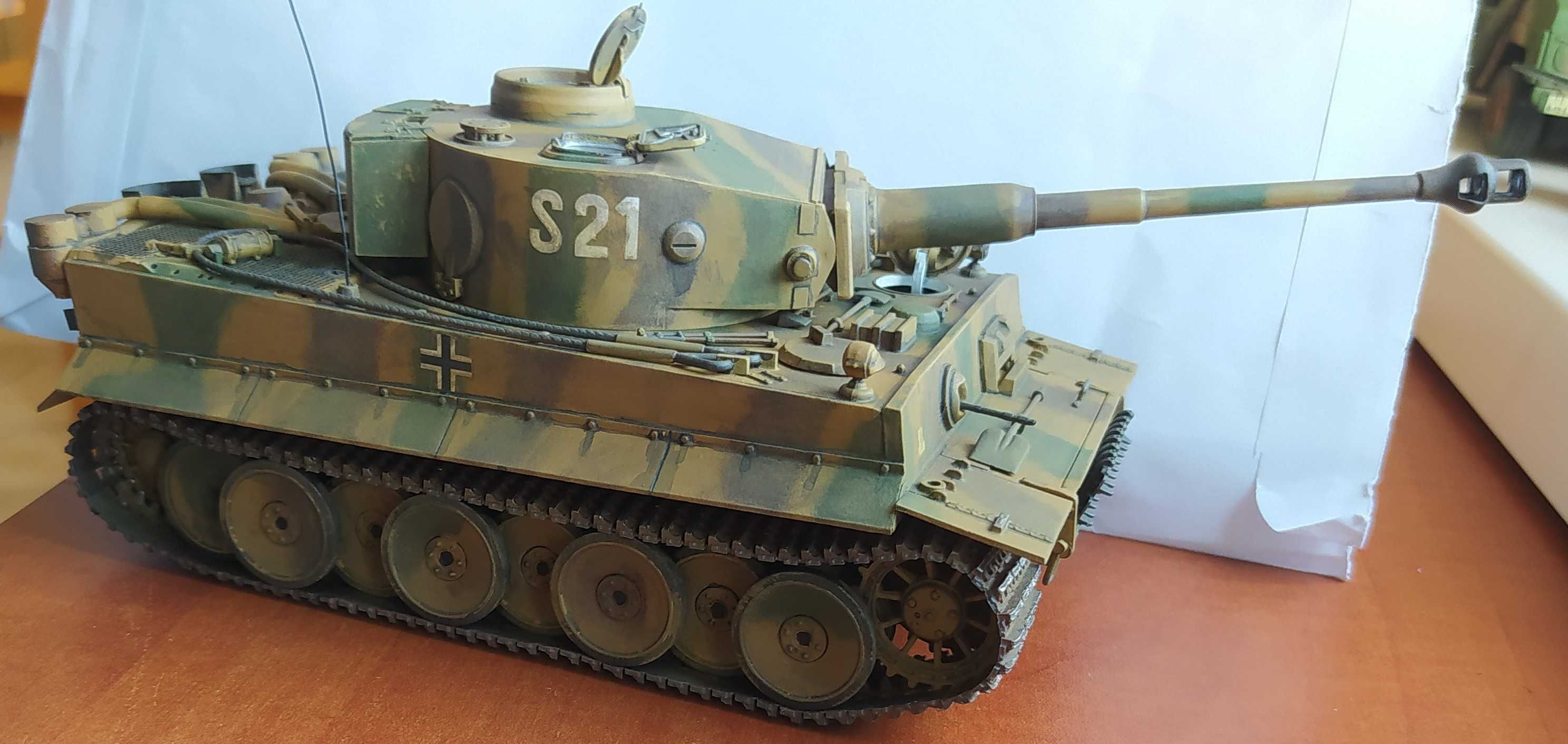 Czołg Tiger I Panzer VI 1:35 gotowy model, Kursk