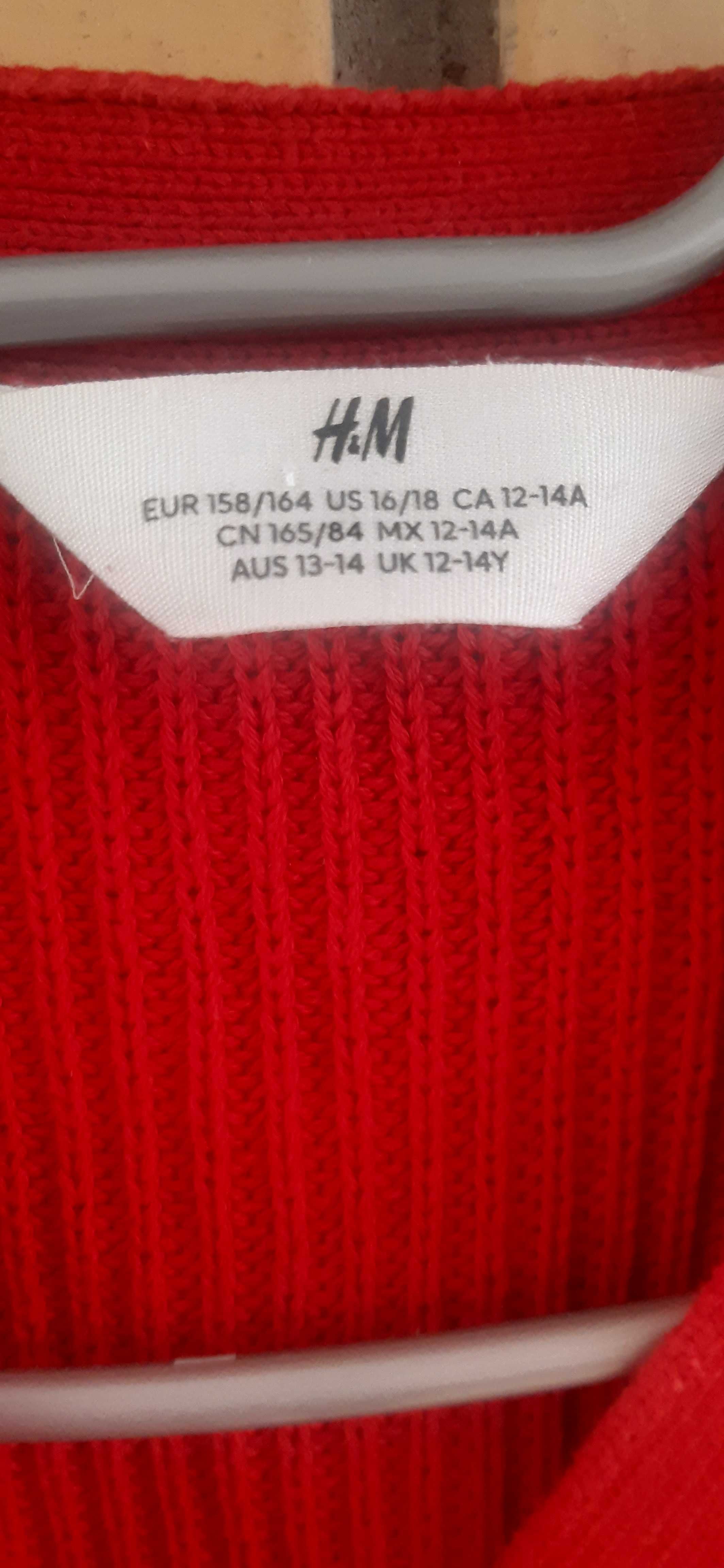 Sweter kardigan H&M rozm. 158/164