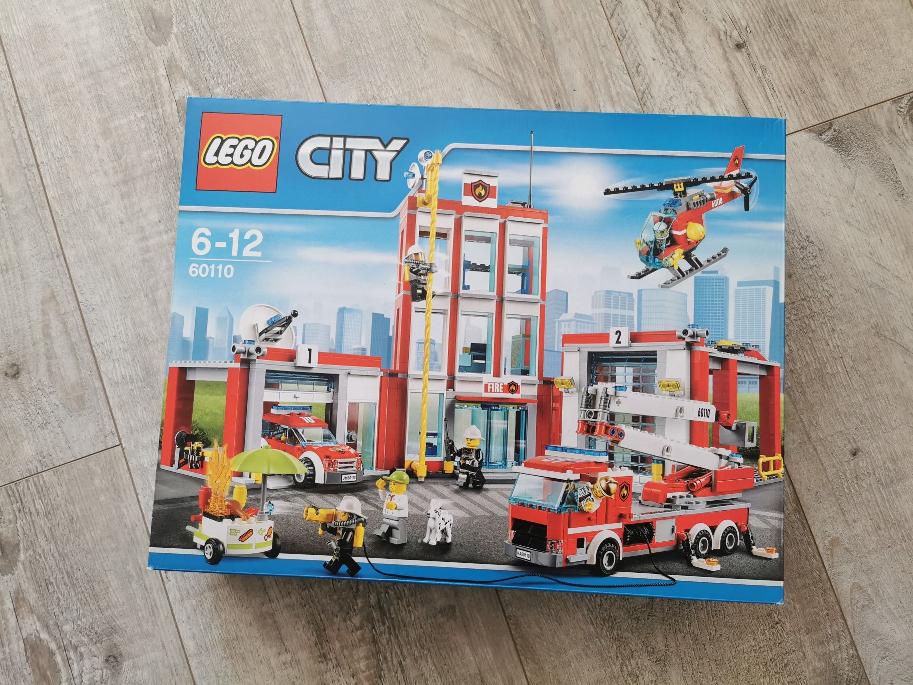 Zestaw Lego 60110 Remiza Straż Pożarna Oryginalnie Zapakowane Nowe