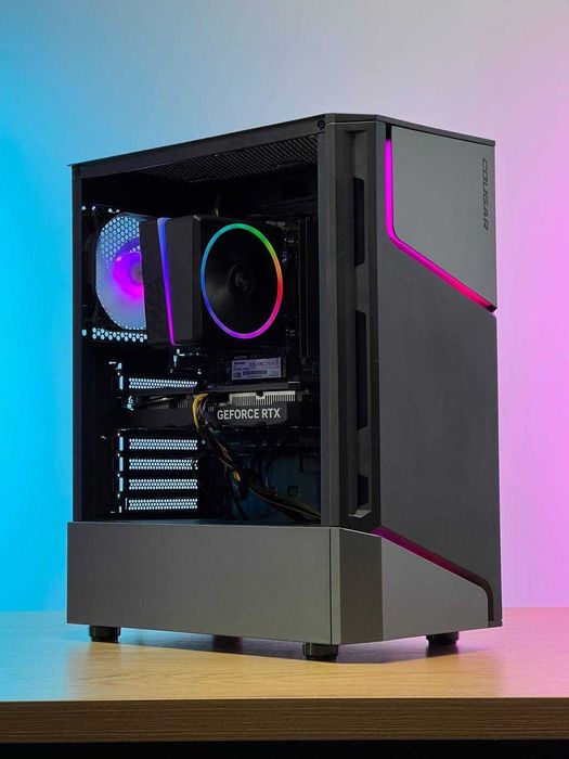 Ігровий ПК Ryzen 5 7500F/16Gb/A620M-E/RTX5060/M2-512GB/600W  KLAVAcomp