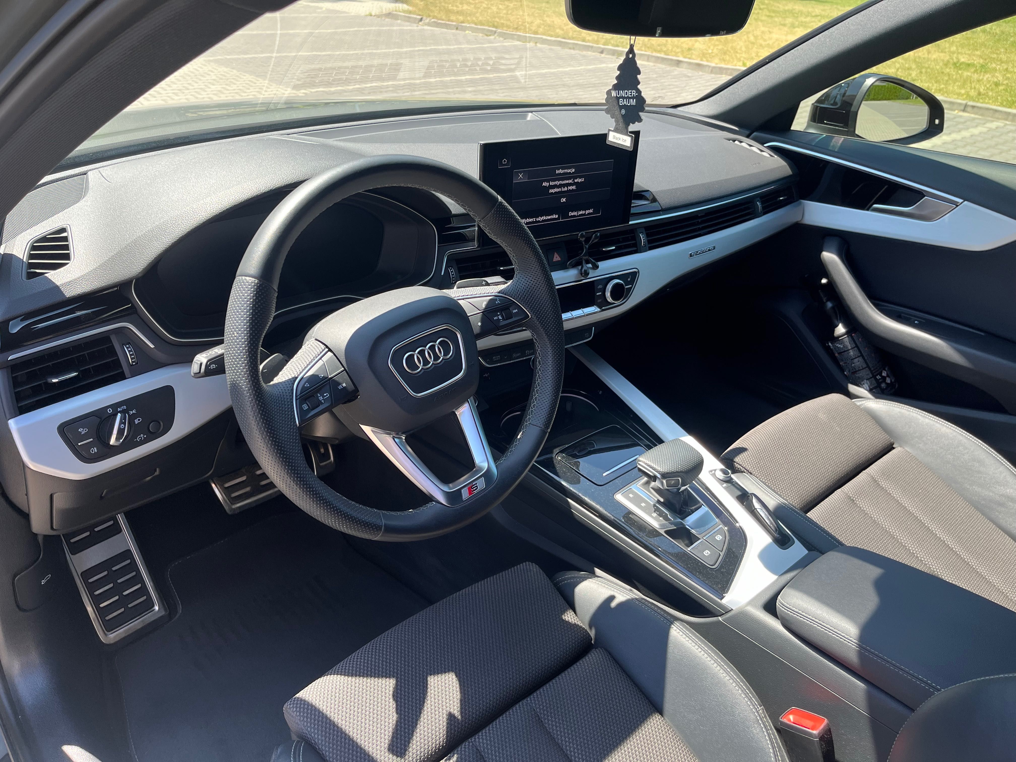 Audi A4 2.0 TDI QUATTRO !!! 2023 rok !!! S-line !!! Daytona grey !!!