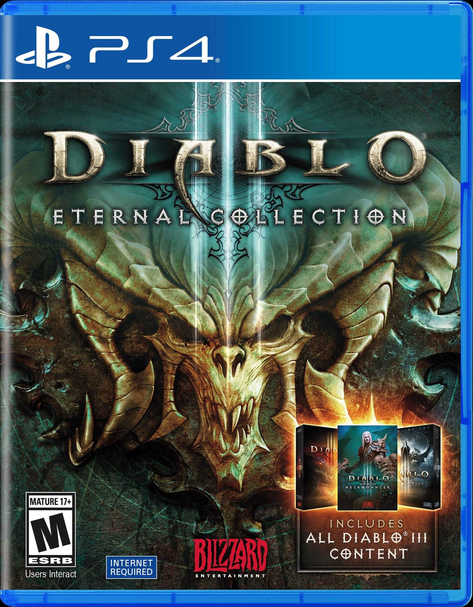 Diablo 3 Eternal Collection – PS4 (podstawa + wszystkie dodatki)