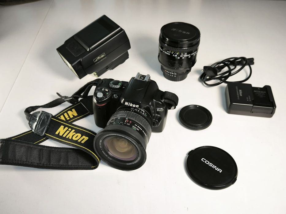 Kit - Nikon D40 + Cosina 19-35 + Nikkor 24+105 + Flash Metz