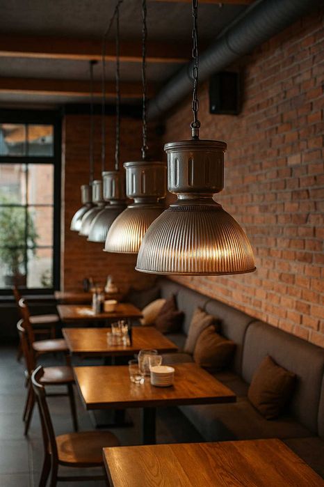 Lampy przemysłowe vintage