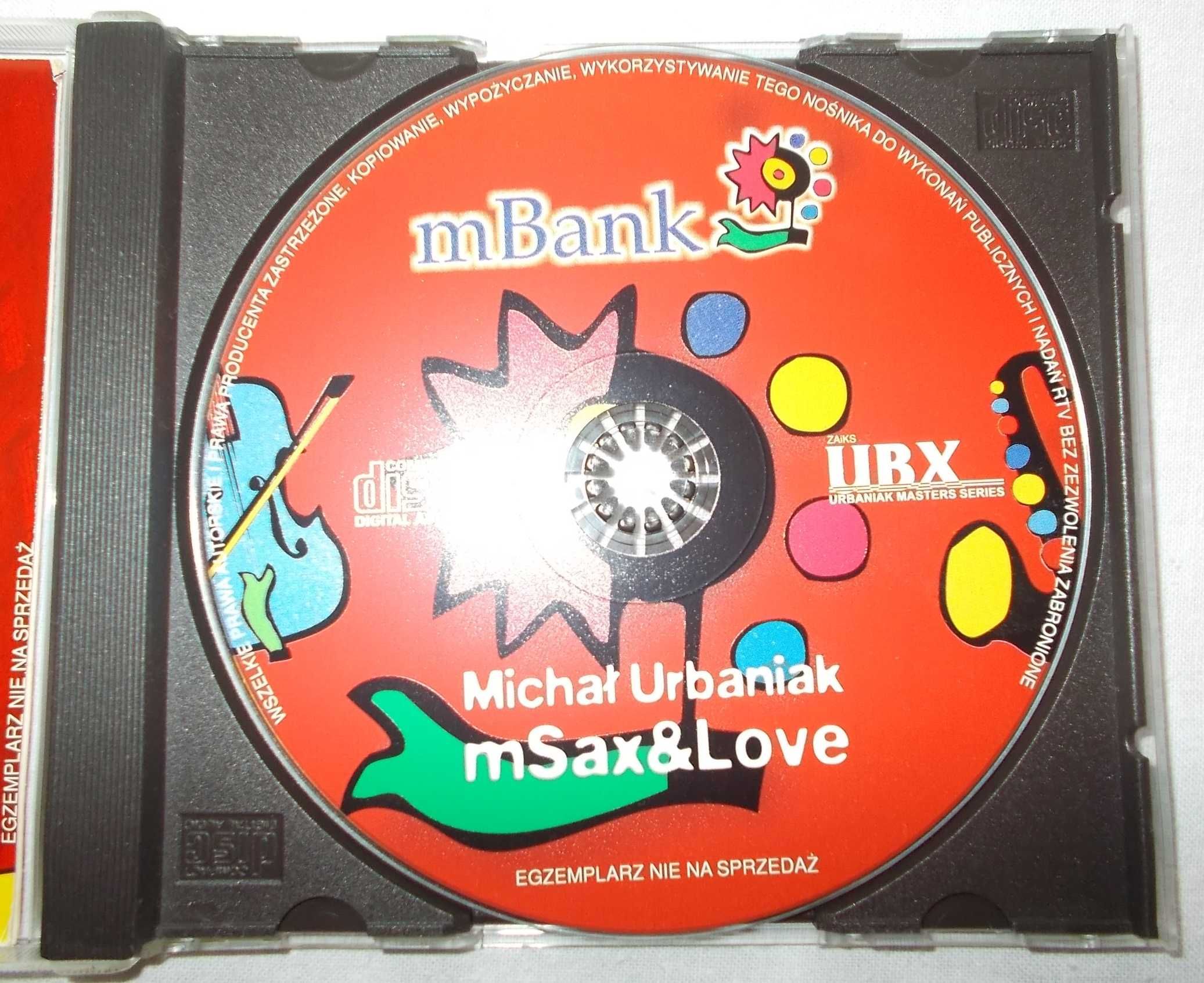 Płyta CD - Michał Urbaniak - mSax&Love - (2002r.)
