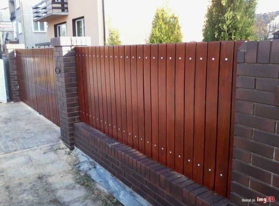 Sztacheta olchowa ogrodzenia deska