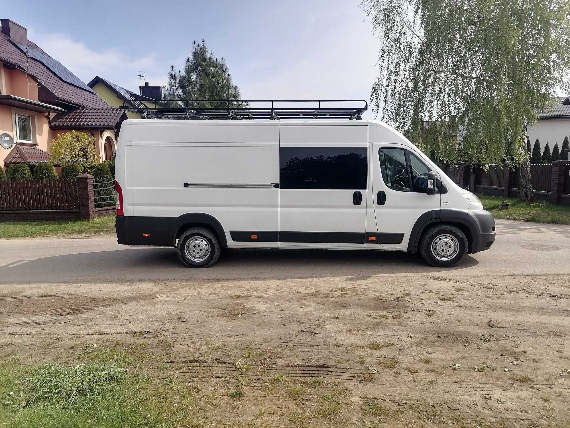 Fiat Ducato Max brygadówka 9 osób rok 2014