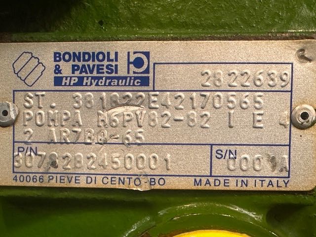 pompa hydrauliczna M6PV82-82 Bondioli&Pavesi