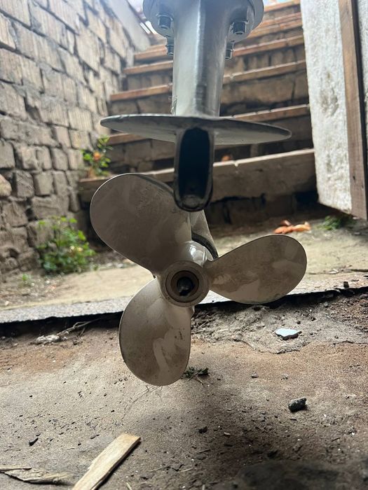 Лодочный мотор Zongshen 6 л.с. новый, нога Прибой 2 винта.