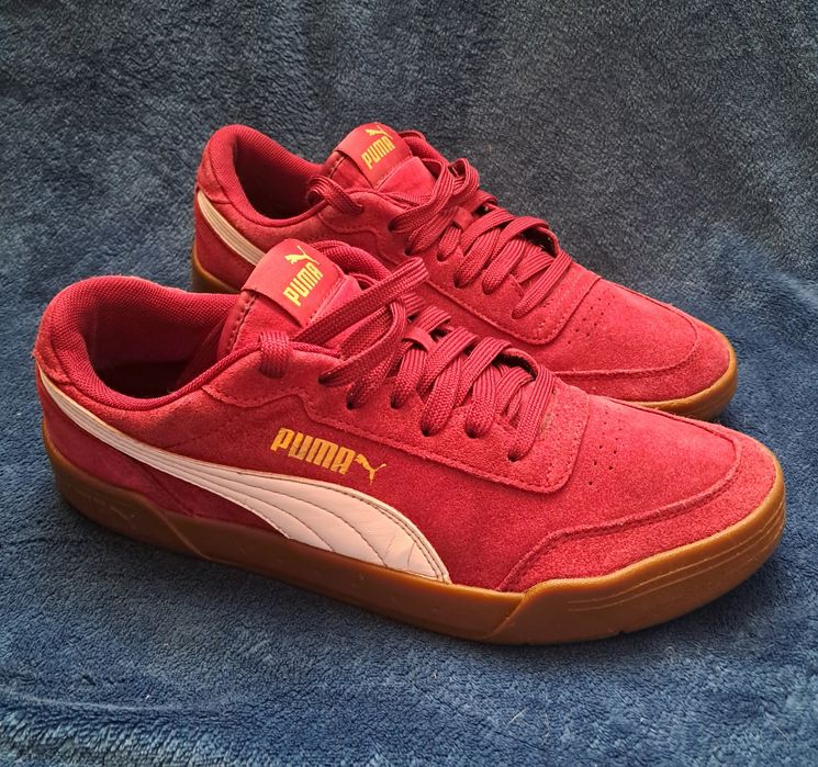 Buty Puma 41 trampki 26.5cm tenisówki halówki adidasy unisex bordowe