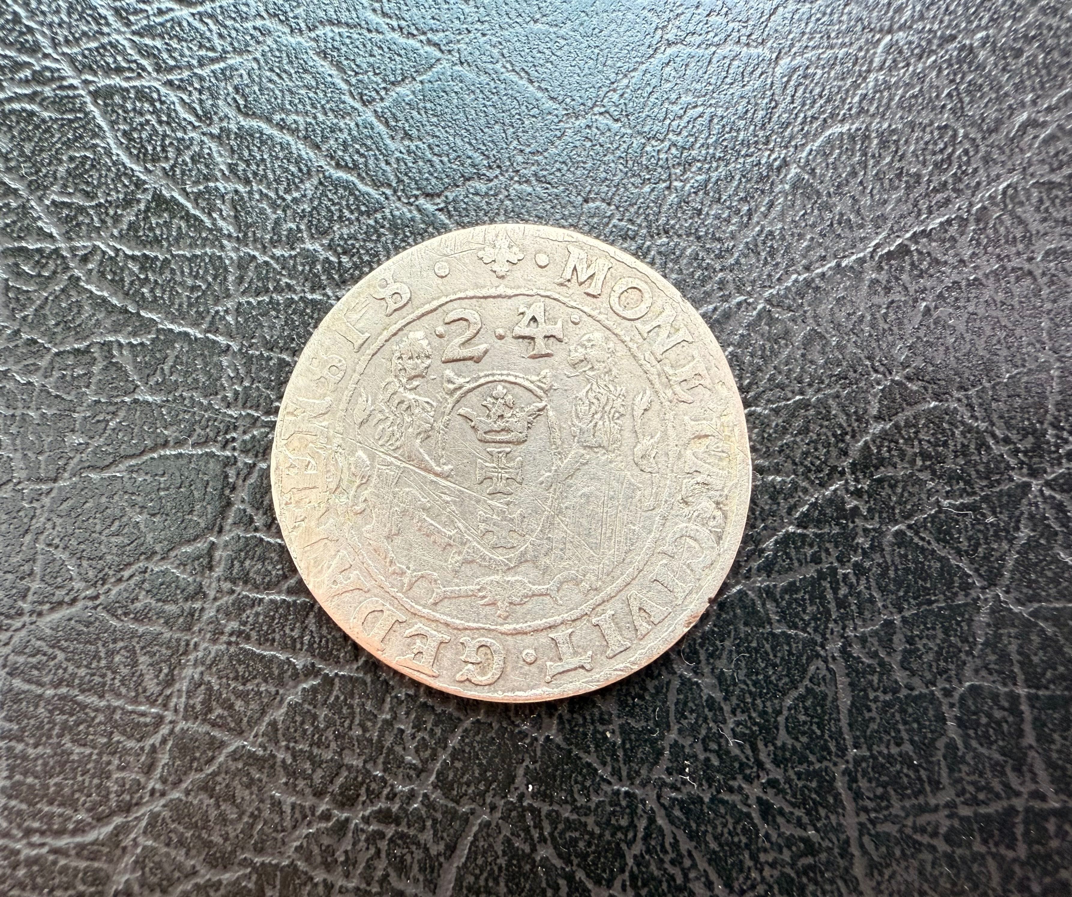 Ort Gdański Zygmunta III Wazy 1624 r! Stare monety
