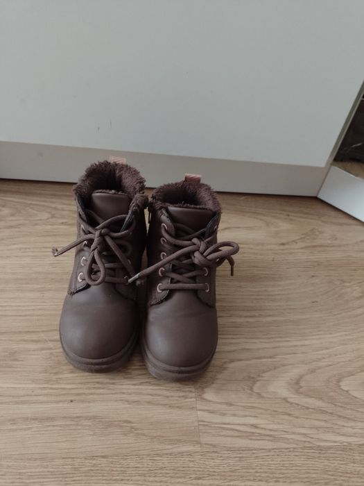 Trapery kozaki ocieplane