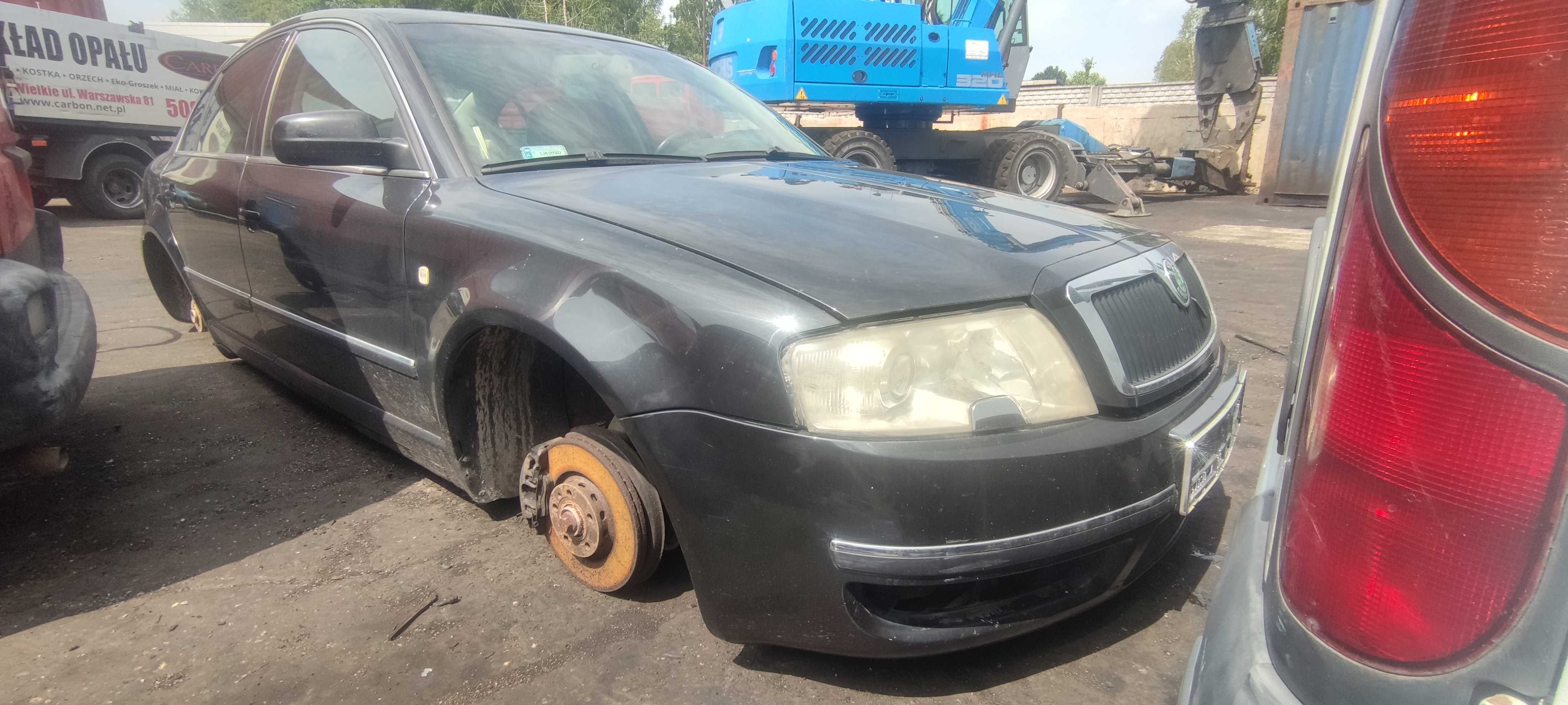 Skoda Superb I 1 2.8 V6 AMX Skrzynia EZY Wszystkie Części Lakier 9910