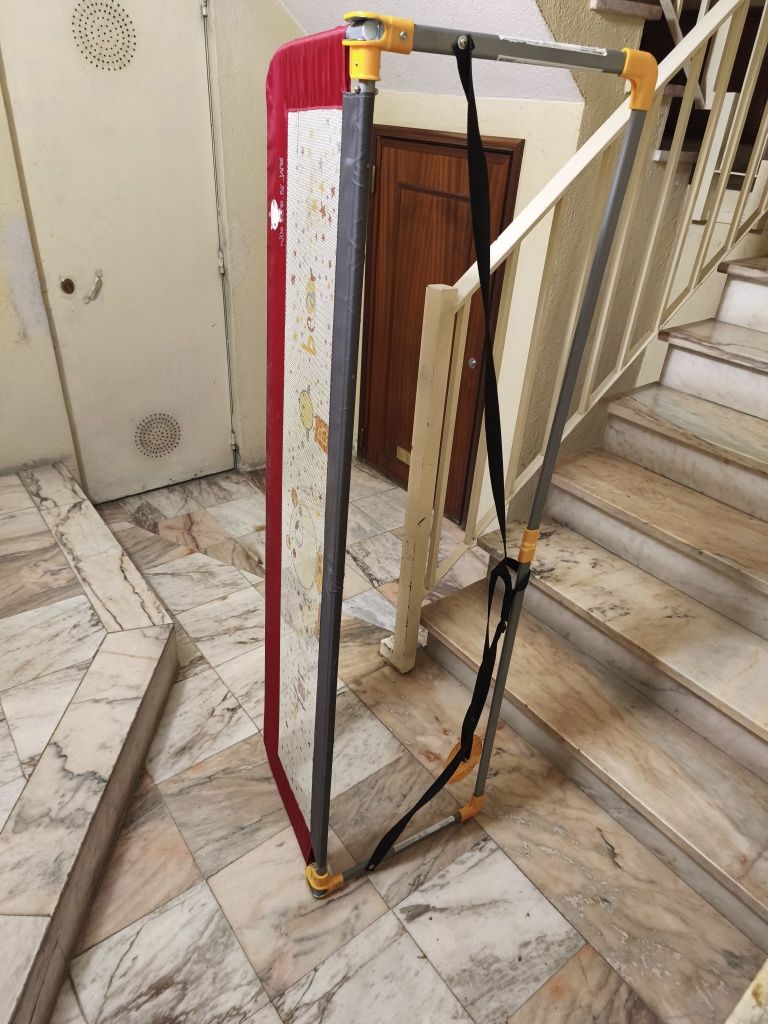 Rede proteção cama criança