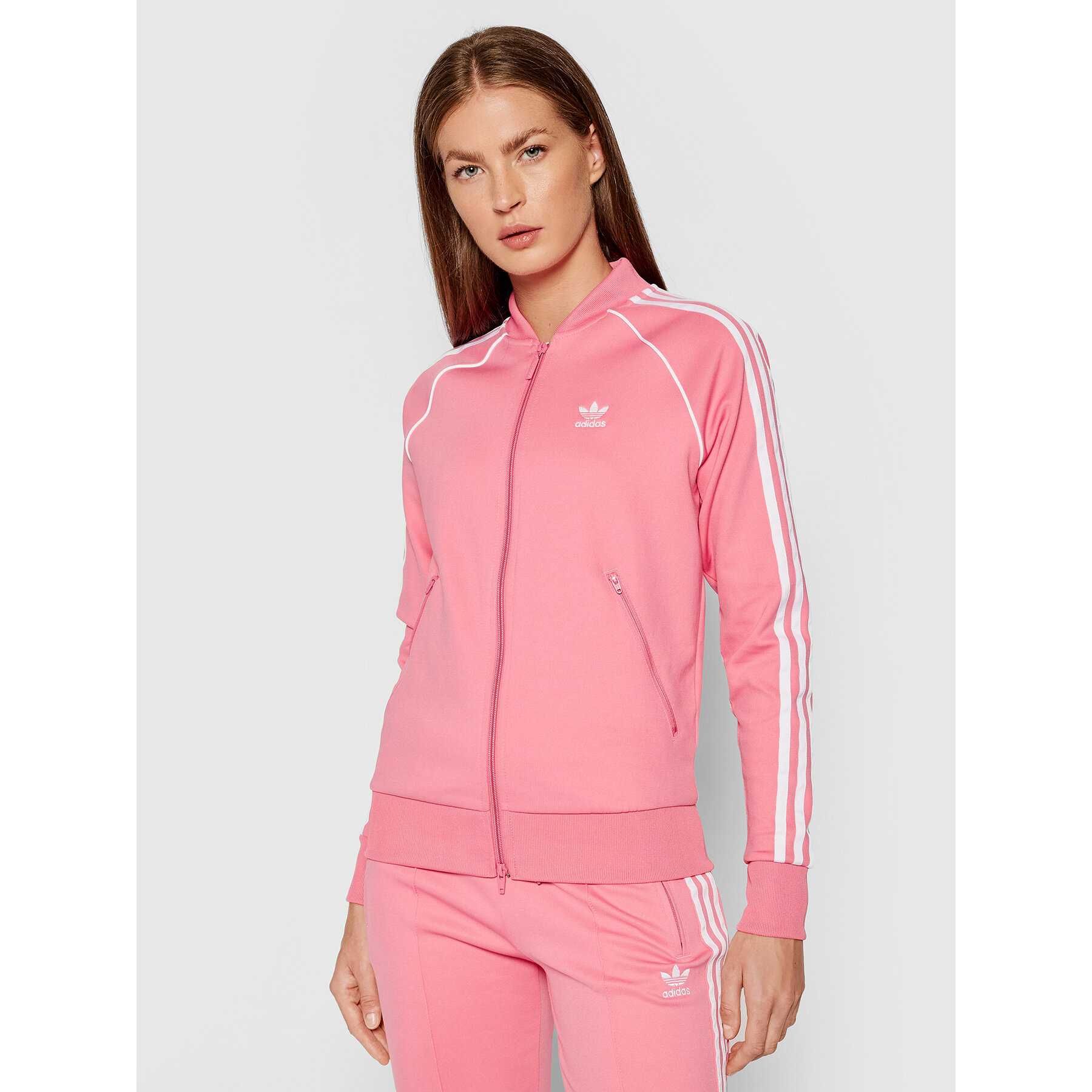 ADIDAS
Bluza Primeblue Track H34591 Różowy Regular Fit sportowa damska