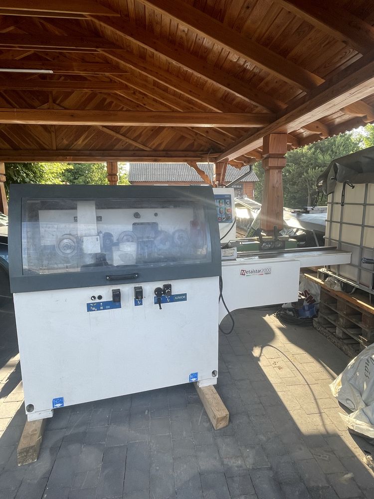 Strugarki czterostronne Futura Metalstar 2000 oraz Chambon euro 92