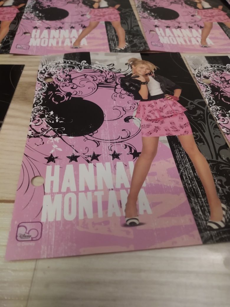 Karteczki i do segregatora Hanna Montana