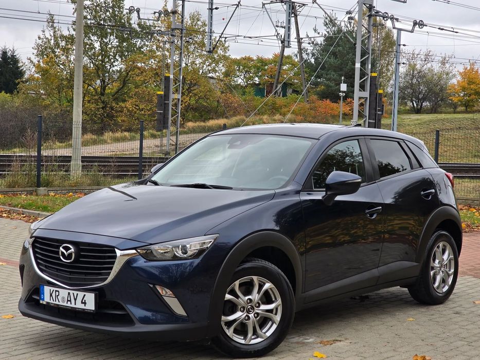 Mazda CX-3 Klimatronic*Navi*Podgrz.Fotele*PDC*2KplKół*Serwis*Tylko135tyś*Blis*Iwł