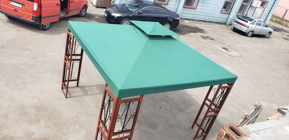 Шатер 3 на 3 метра каркас дерево метал