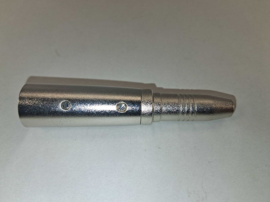 N079 Adapter Kablowy Przejściówka Wtyk XLR Męski Gniazdo Jack 6.3mm