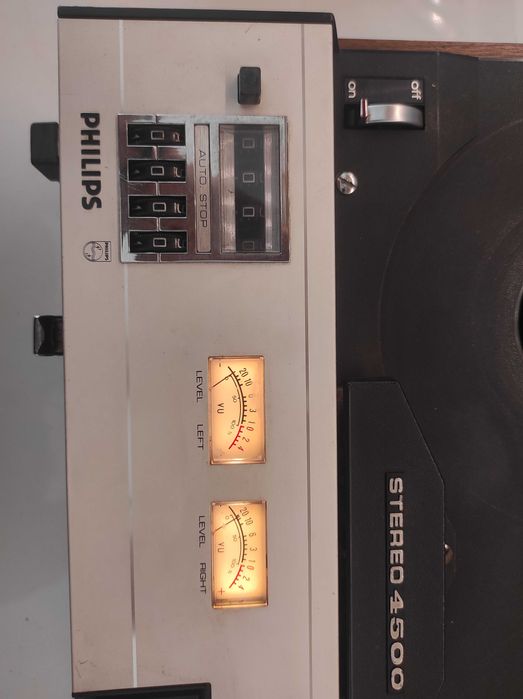 Gravador Philips Stereo 4500 HiFi Vintage
