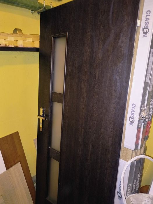 Drzwi wewnętrzne używane 80 cm stan bardzo dobry