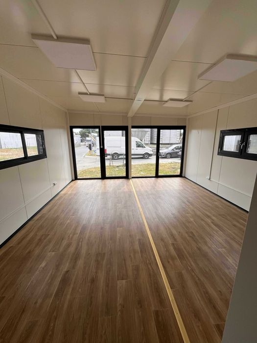 Pawilon biurowy, pawilon handlowy, pawilon z plyty warstwowej