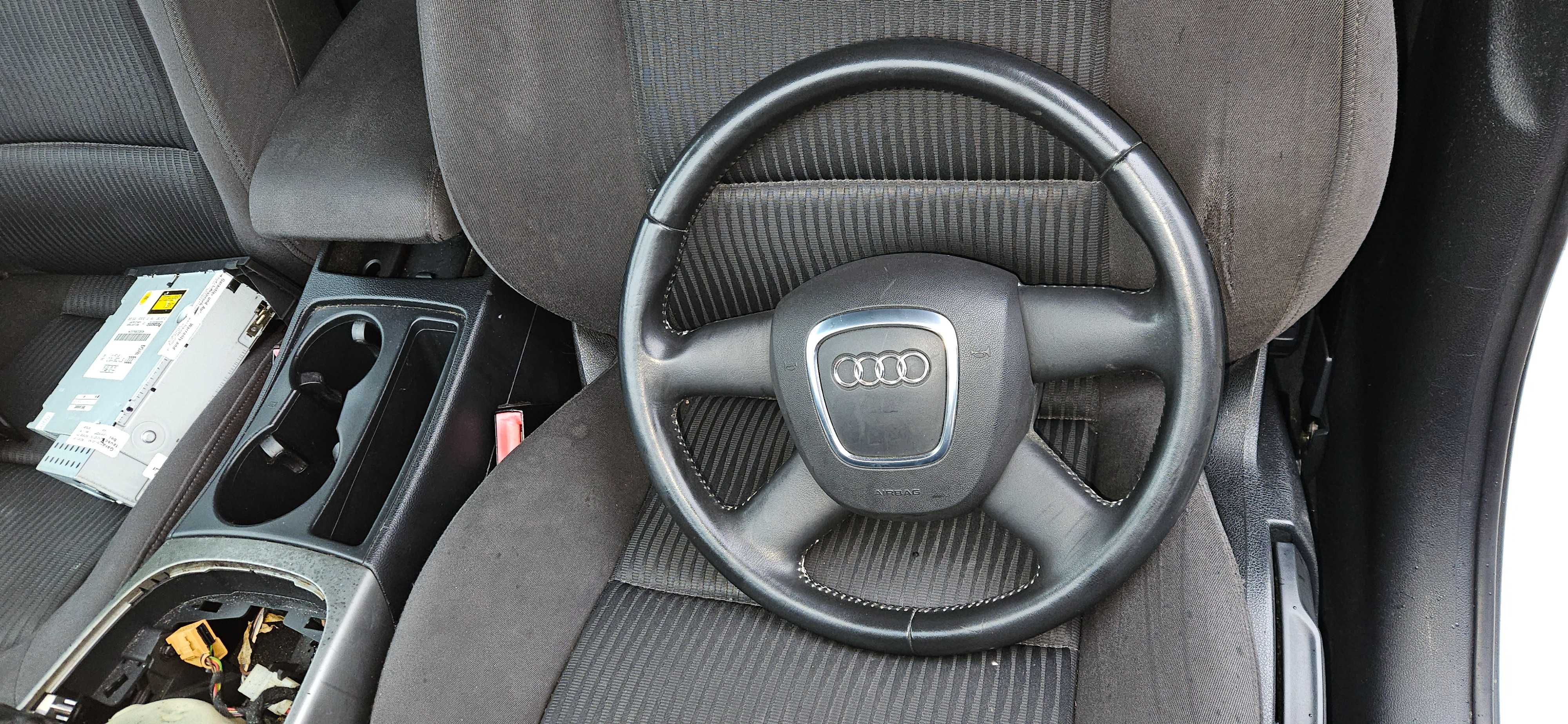 Drzwi pasażera prawy przód LY9B Audi A4 B8 przedlift 08-12