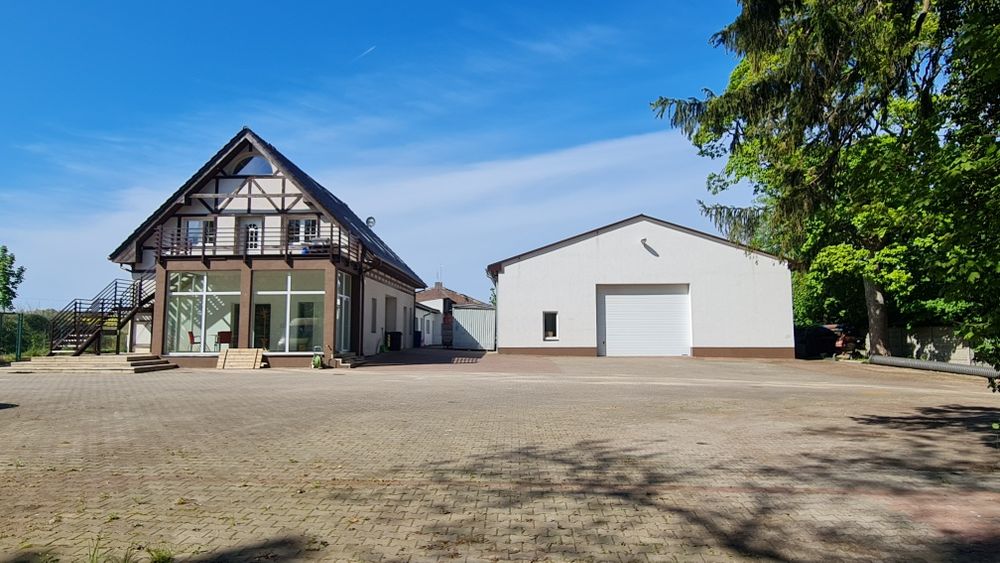 Hala murowana 300 m2 - wynajem