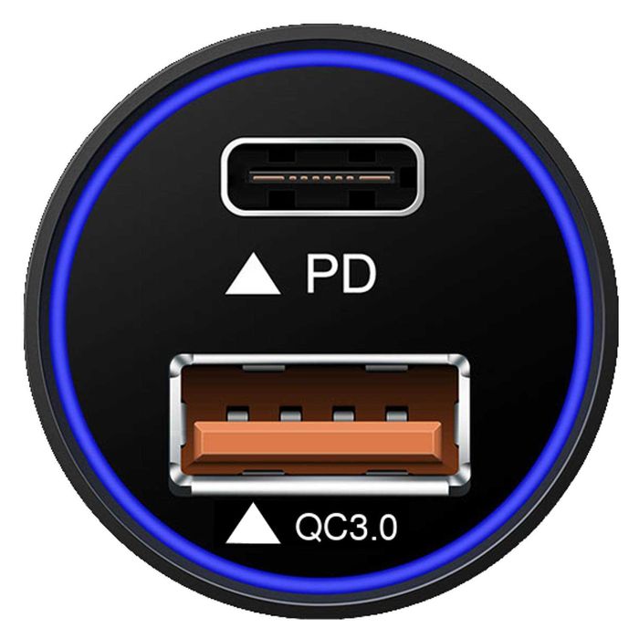 Автомобильное зарядное устройство USB C