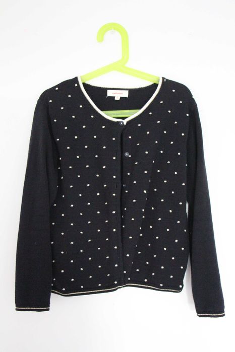 Casaco malha para menina de 8 anos. Marca: Catimini.