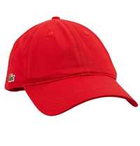 LACOSTE czapka z daszkiem Corporate CAP red