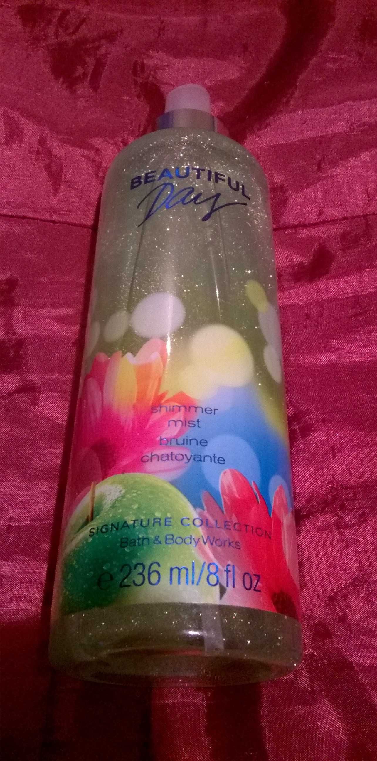 Lśniąca mgiełka do ciała Bath and Body Works Beautiful Day USA 236ml