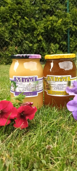 Zestaw miodów faceliowy i lipowy