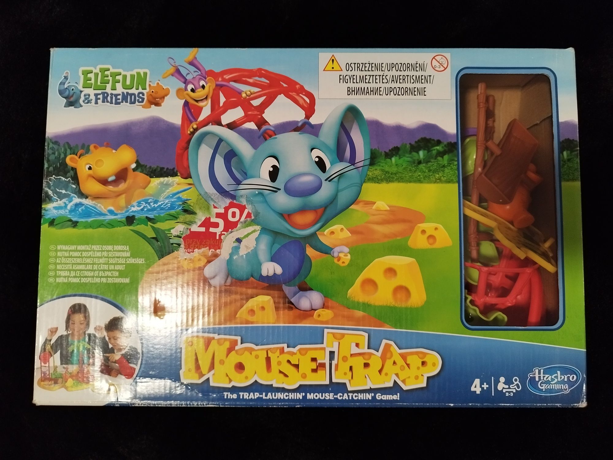 Gra zręcznościowa Pułapka na myszy firmy Hasbro