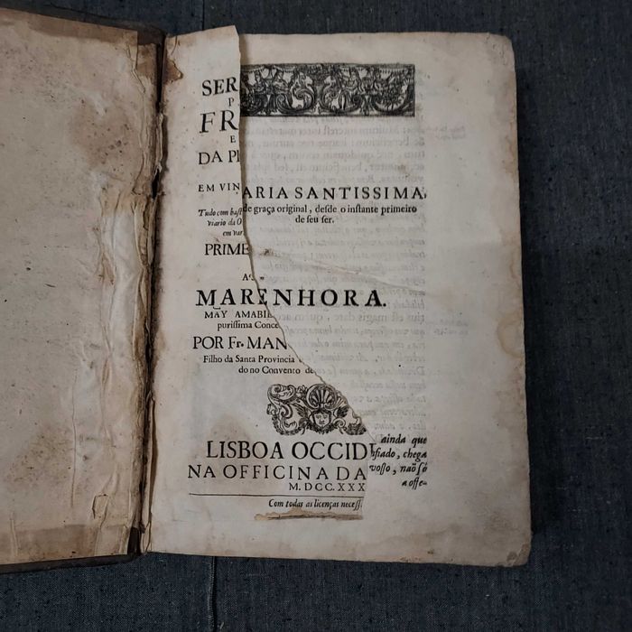 Fr. Manoel da Conceição-Ceremonial Serafico e Romano-1730