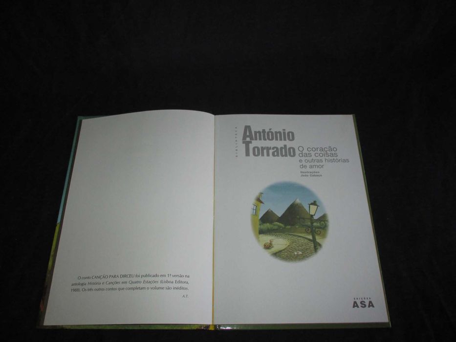 Livro O Coração das Coisas António Torrado