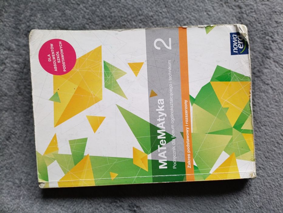 Podręcznik Matematyka 2 Nowa Era zakres podstawowy i rozszerzony