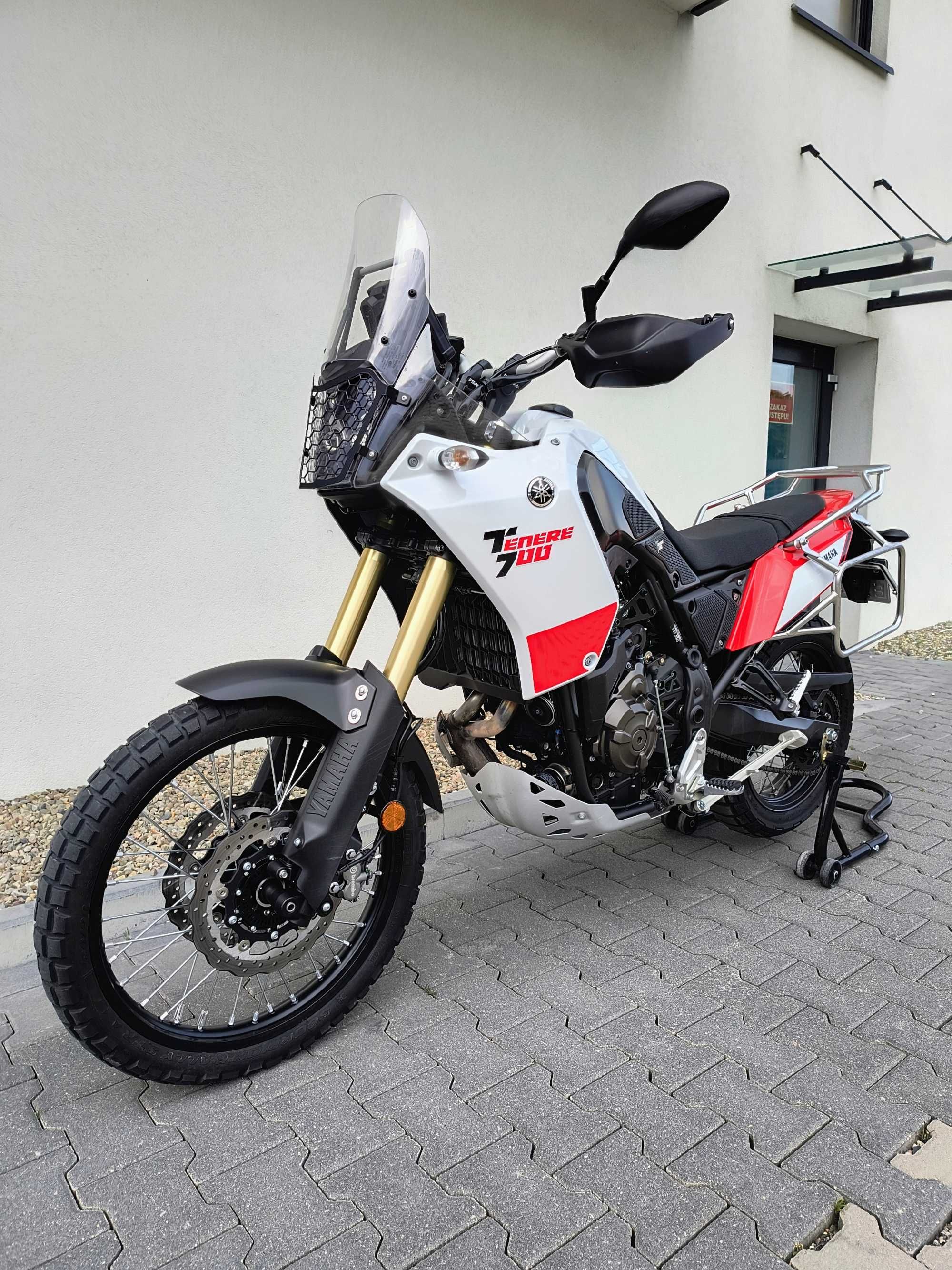 Yamaha tenere 700, 2022 rok w komplecie zestaw na A2 i podwyższenie