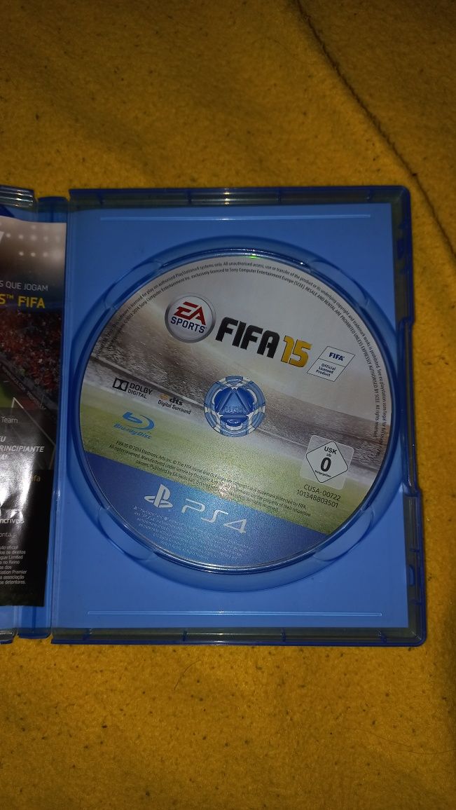 Jogo FIFA 15 PS4