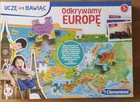 Puzzle „Odkrywamy Europę” 104 elementy (dwustronne) NOWE na PREZENT