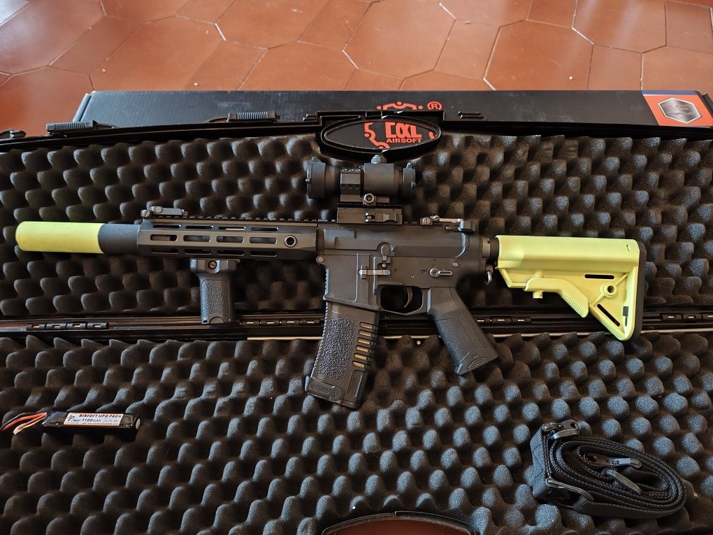 Airsoft - M4 E&L MUR Custom Platinum