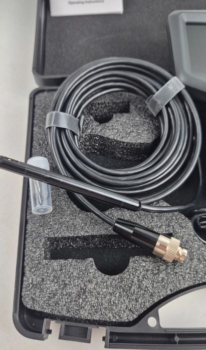 Kamera endoskopowa inspekcyjna obrotowa 5m ekran LCD 5"