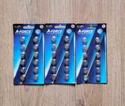 Bateria LR44 A-Force 36 sztuk do aparatu słuchowego