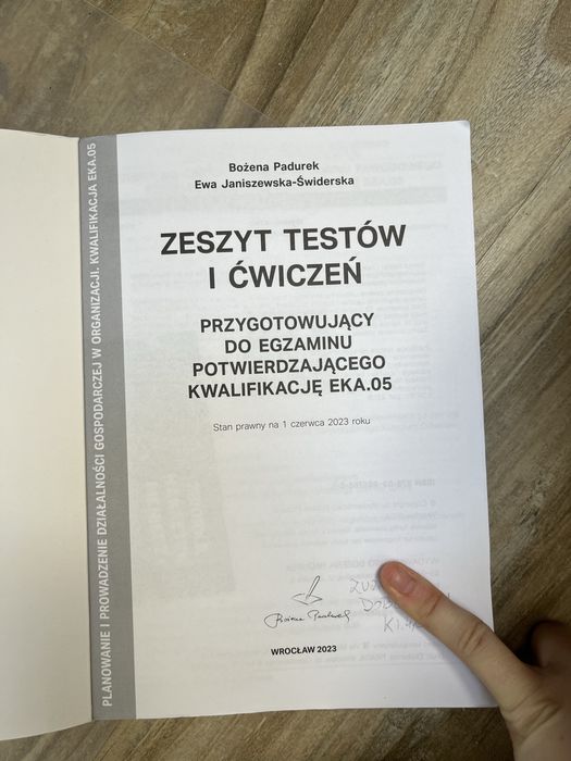 Zeszyt testów i ćwiczeń EKA.05